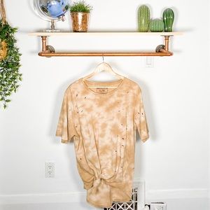 Distressed Tie-Dye T-Shirt